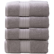 Brentwood 650GSM Cotton Bath Towels (Set of 4)